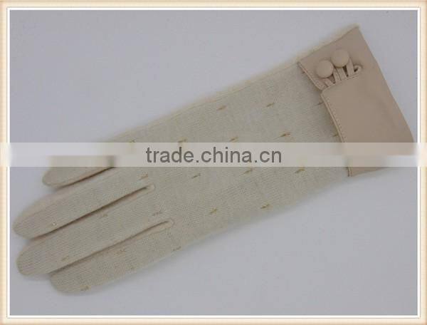 Outdoor Cold-proof Five Finger Micro-velet Driving Hand Gloves in Hot Sale