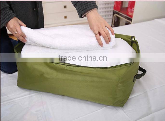 2015polyester comforter foldable home quilt storage bag wholesale
