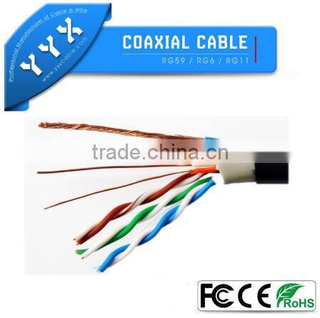 UTP cat5 networking cable and 2C power cable