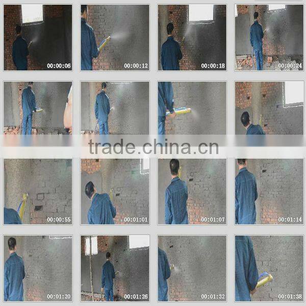 BV Verified Factory Wet Mix Mortar Spraying Machine/Wall Plastering Machine
