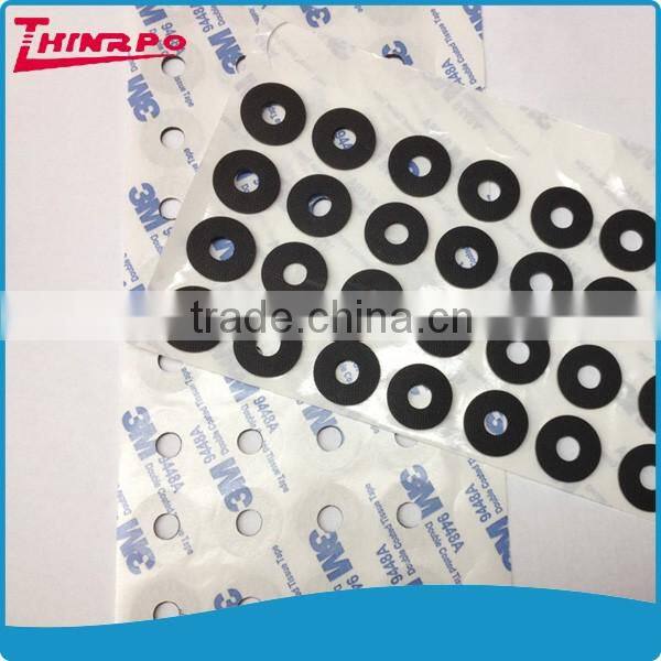 Customized adhesive sticky silicone rubber feet pads