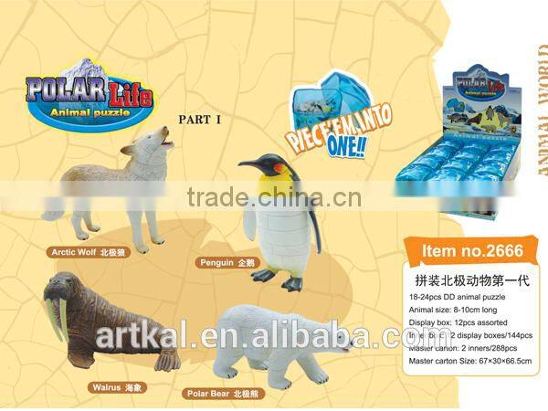 animal 3d puzzle toys tomato fish