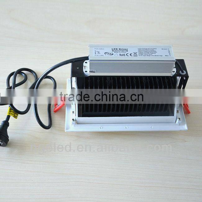 85lm/w CRI>83 48W Samsung SMD led shoplight square