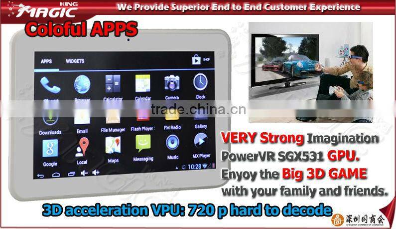 9 inch android tablet pc with mtk 6515 cpu