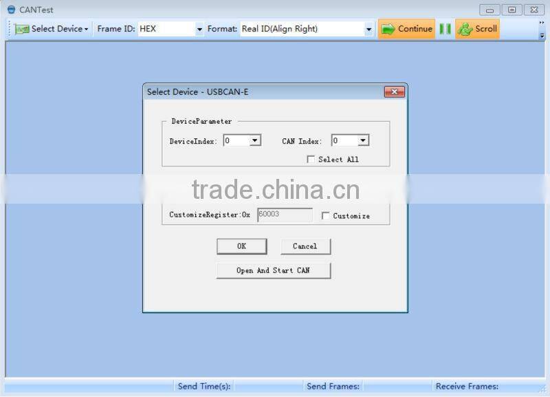 usb to dual channel can bus protocol converter adapter