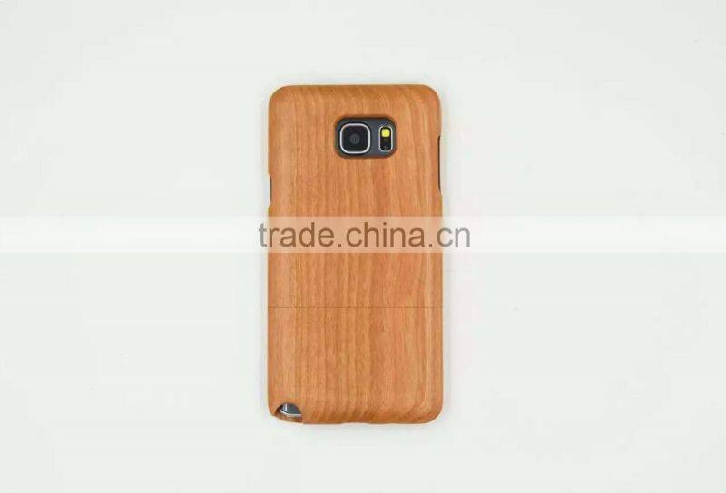 Hot Selling Ultra Thin Wood Case Bamboo Case for Samsung Galaxy Note5
