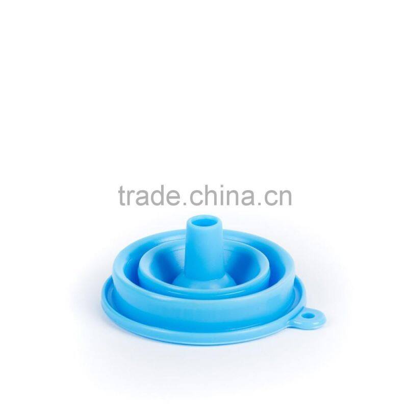 2Piece Liquid Transfer Silicone Folding Funnel Set