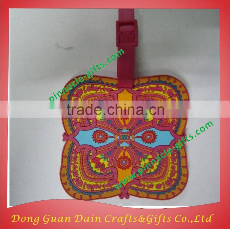 luggage tag/soft pvc luggage tag/pvc bagage tag