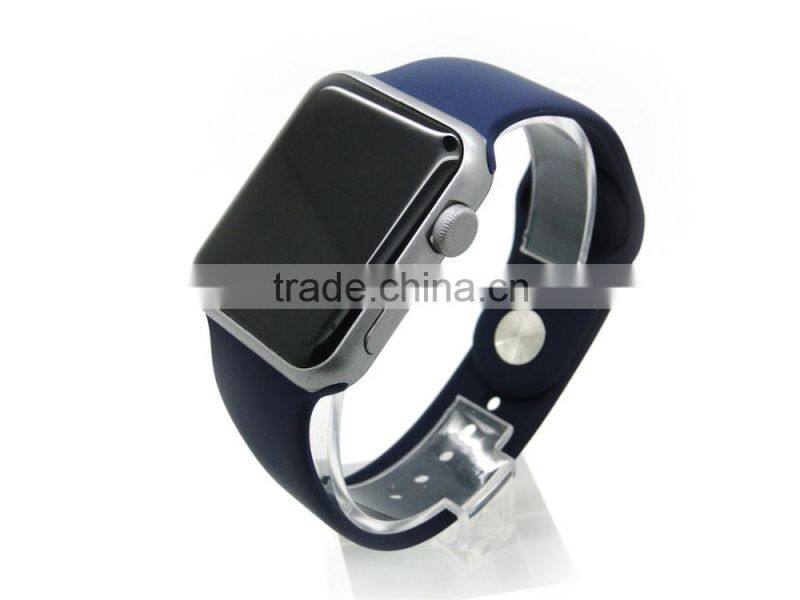 2016 popular colorful silicone watch belt changed watch belt