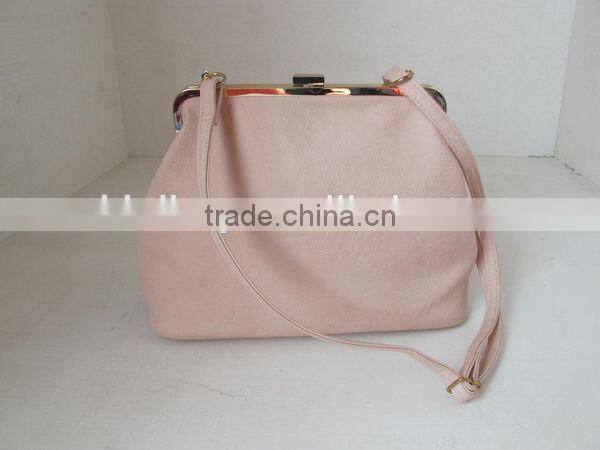 Serpentine shoulder bag with two color ladies shoulder bags