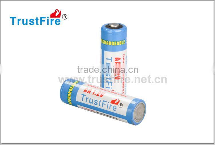 Trusfire original AA 2500 ni-mh 1.2V rechargeable battery button top