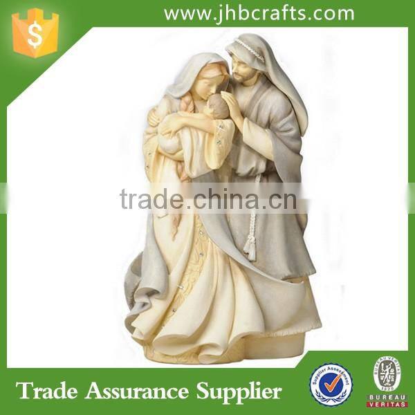 Wholesale Holy Family Resin Religion Statues
