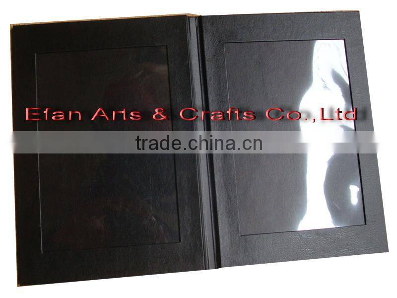 leather photo folder