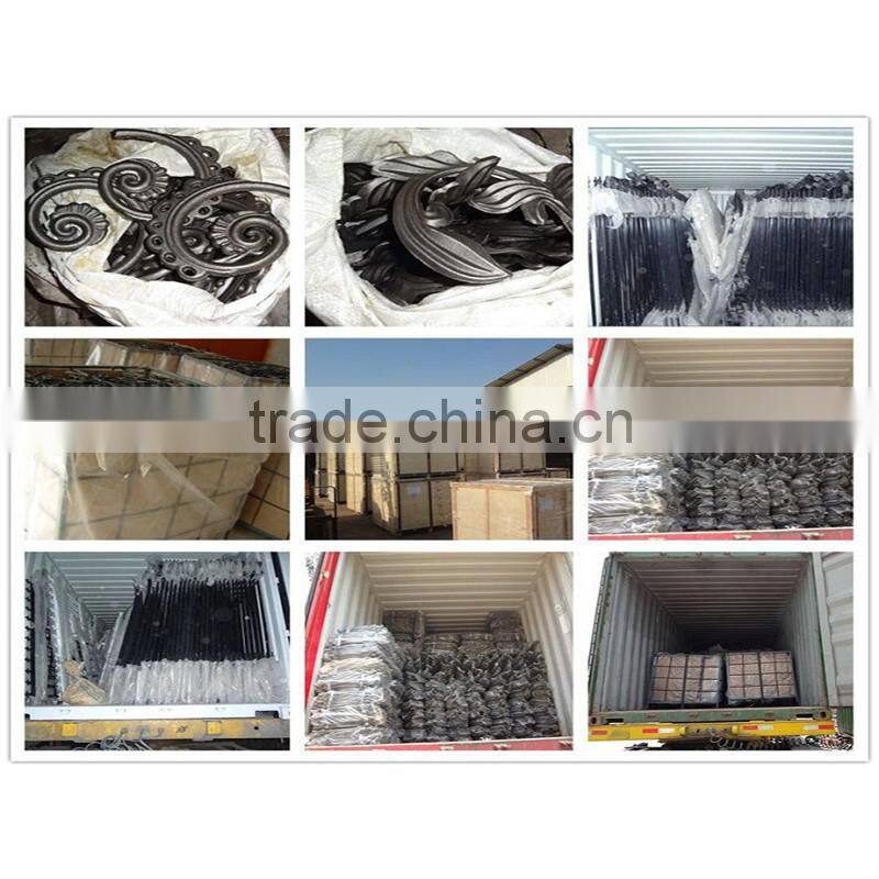 wrought iron window grill design for safety