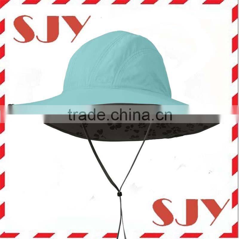 100%polyester dri-fit foldable sun protection fishing hats
