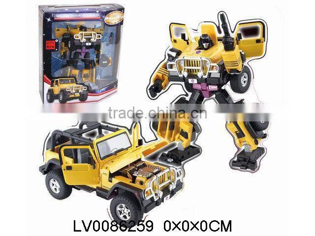 Plastic Toy basketball Transformation Toy robot for children