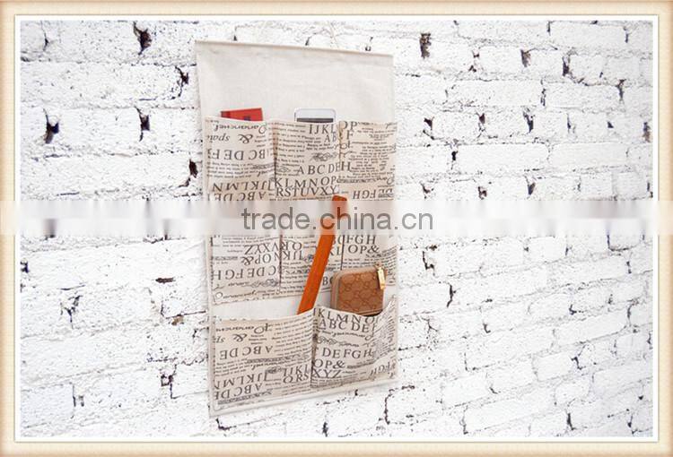 Letter style storage bag toiletry hanging bag