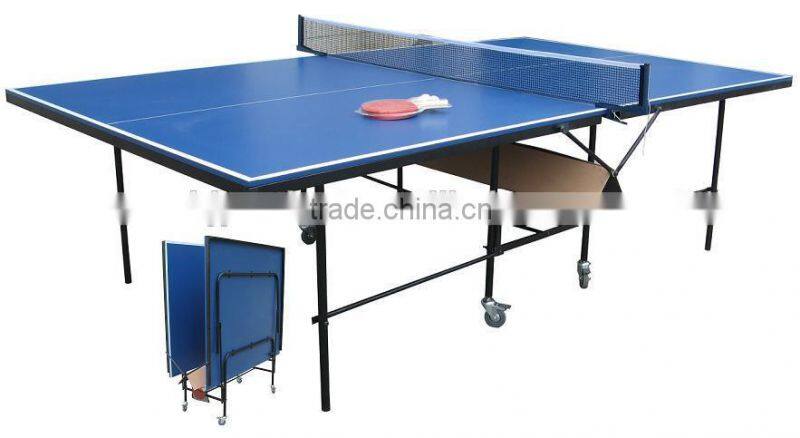 factory price double folding Standard size Moveable foldable Table tennis table