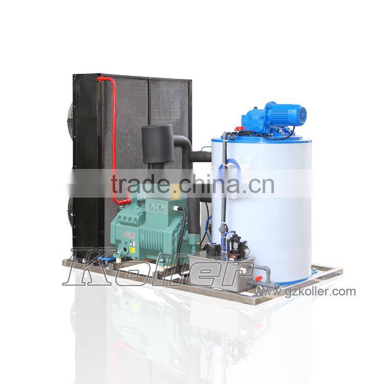 Koller Modular Dry Flake Ice Making Machine with energy saving for Seafood KP30
