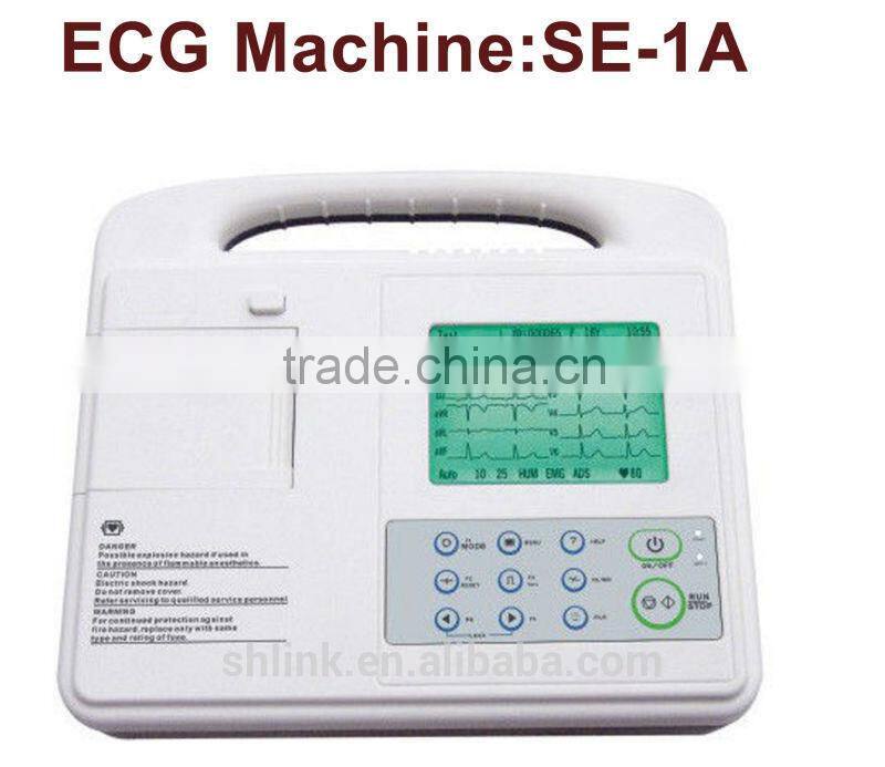 SE-1A Digital single channel ECG Machine