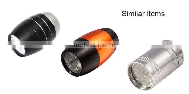 Beer barrel shape aluminum keychain led light great for promotion or as gift