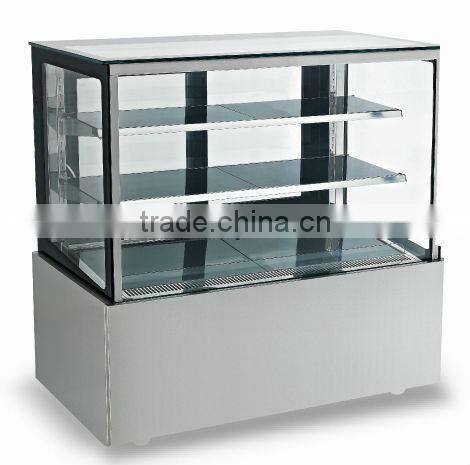 Cake display chiller frost free with temp.+3~+10degree C