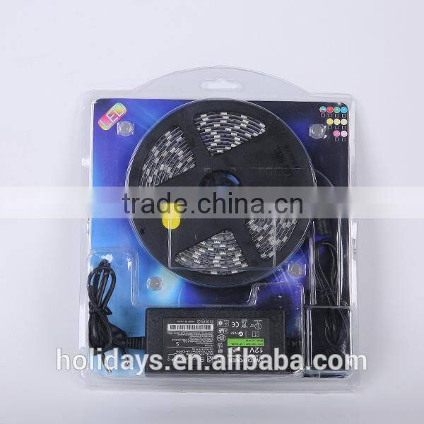 5M Outdoor waterproof flexible led Strip Light with 3M Stick