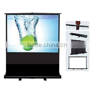 portable floor up screen