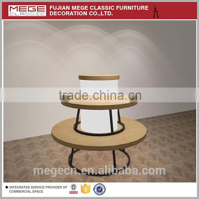 Customized wooden shoe racks for shop