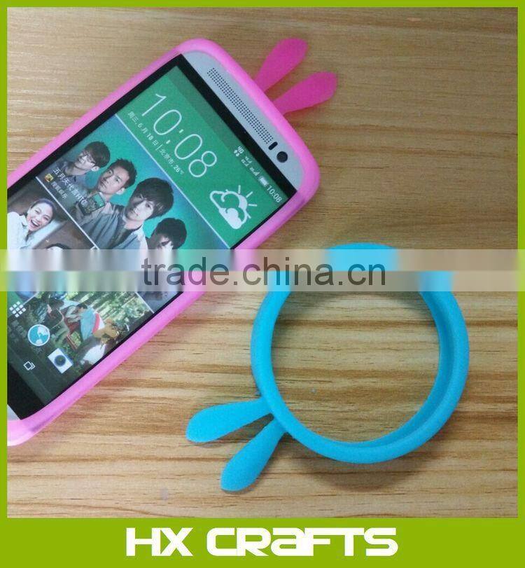 Circle frame china wholesale market silicone case to protect 4" smart phone&7"