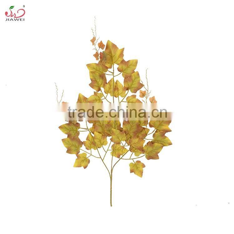 China high quality factory wholesale fabric decorative artificial hot grape branches and leaf