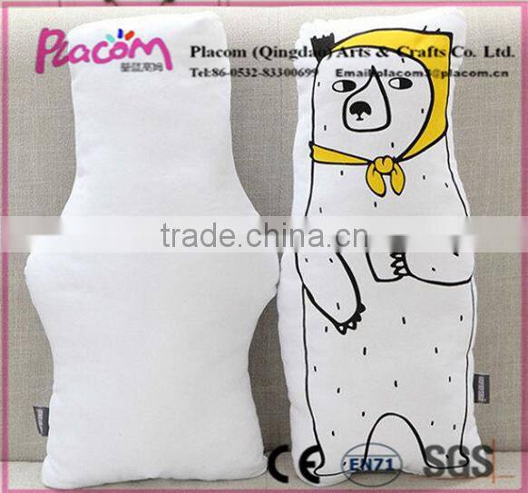 Cute Hot Selling High-Quality Special Bear Plush Pillow Animal Stuffed Doll for Promotion