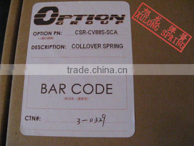 For 1988-2000 Honda Silver Suspension Lowering Coilover Springs