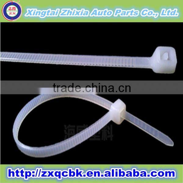 Made at XINGTAI ZX good performance China Cable Ties/cable ties plastic black/stainless steel cable tie