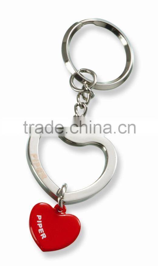 Fashionable novelty personalized funny couple keychain