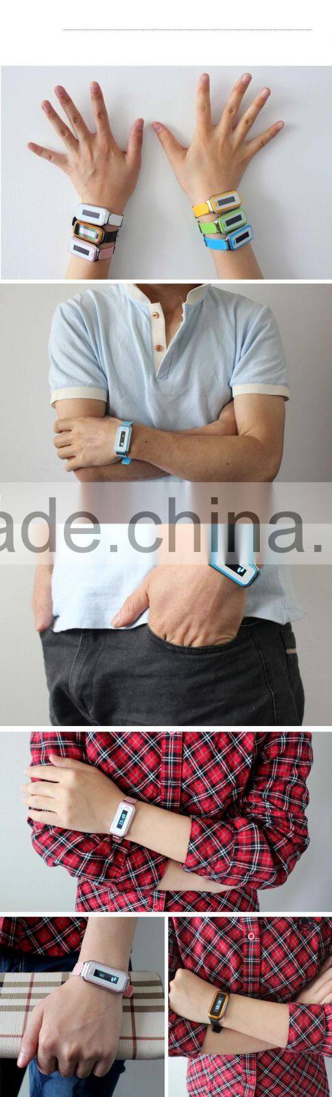 Good quality creative gifts customized bluetooth bracelet smart watch, Men/Women Sport Bracelet Health