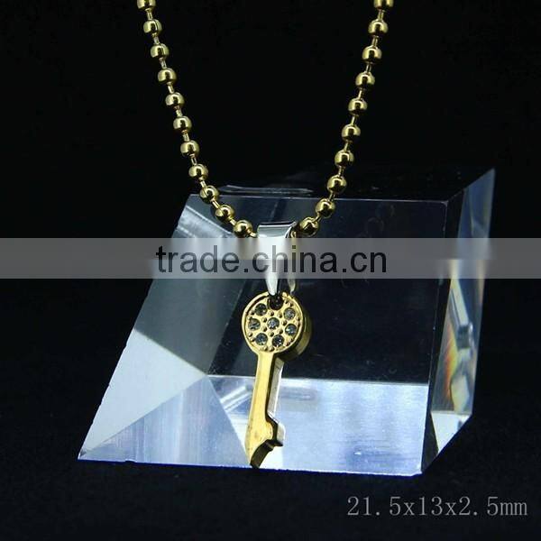 Stainless steel key pendants for sale
