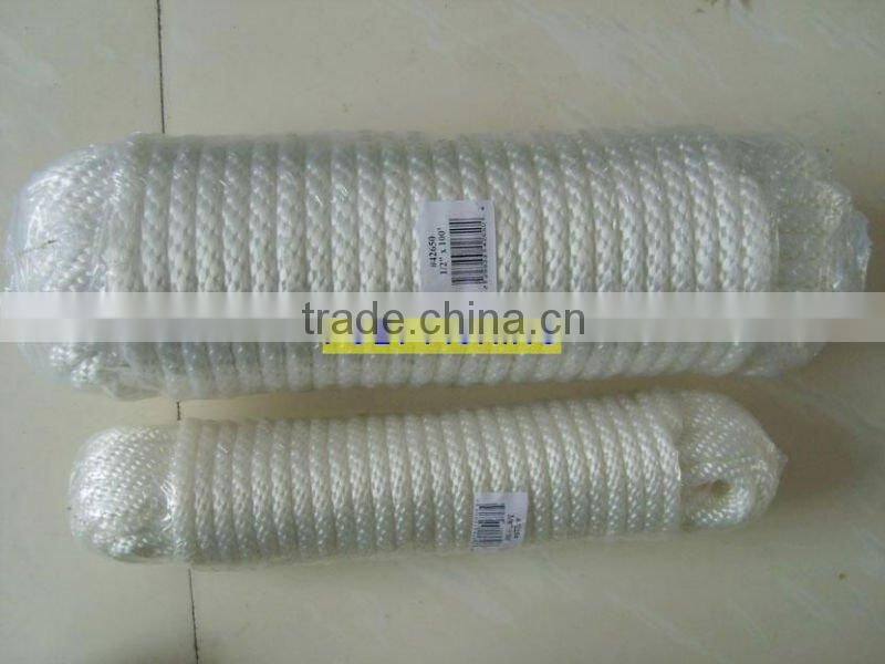 Solid Nylon Braided Rope