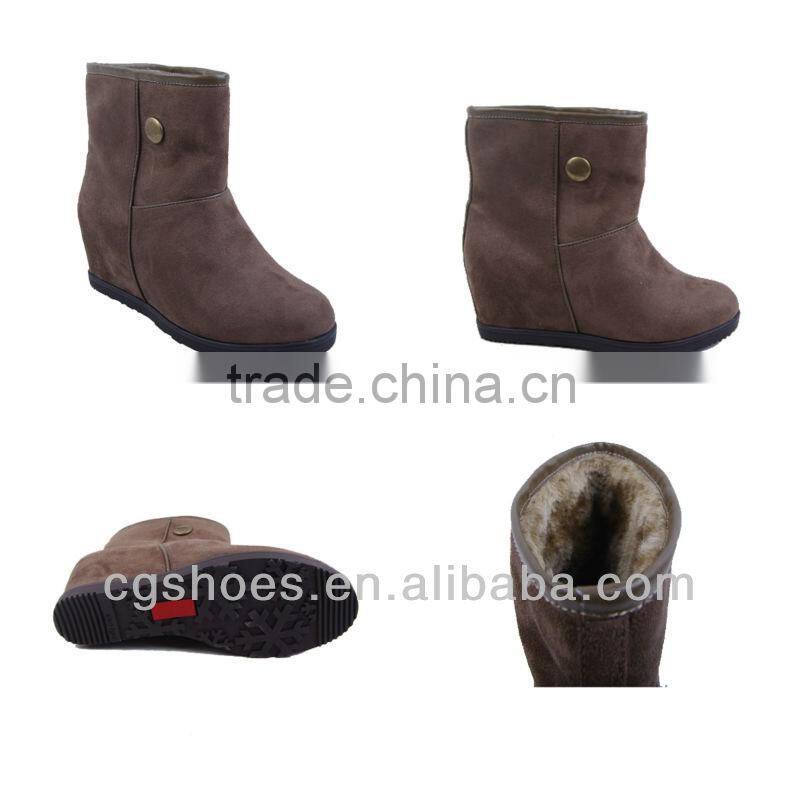 2014 New Fashion Wedge Boots
