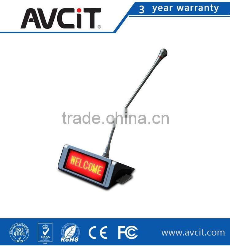 China Manufacture Of Conference Professional Desktop Microphone