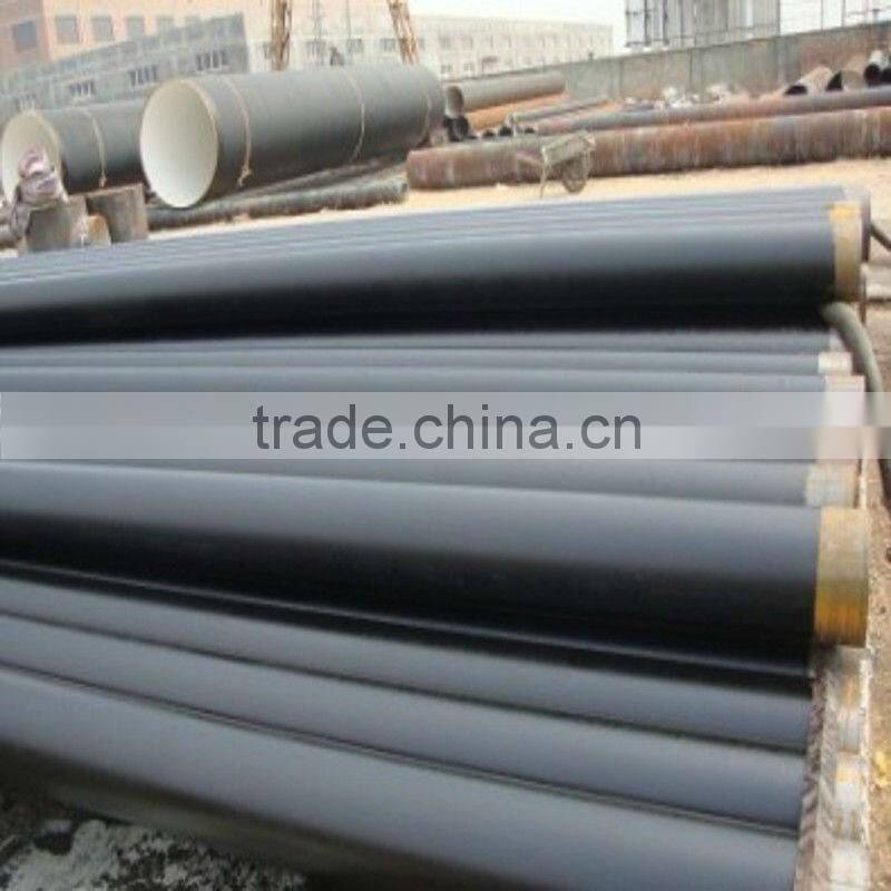API 5L ERW Steel Pipe with Black Painting