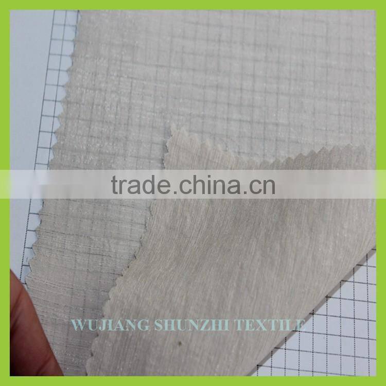 new 25%/75% Nylon Rayon Blended Metallic Lurex Thin Plain Silky Women's Dress Fabric