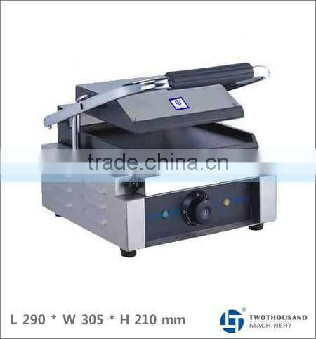 Contact Grill - CE, Electric, One Head, All Flat, 1.8 Kw, TT-WE173A