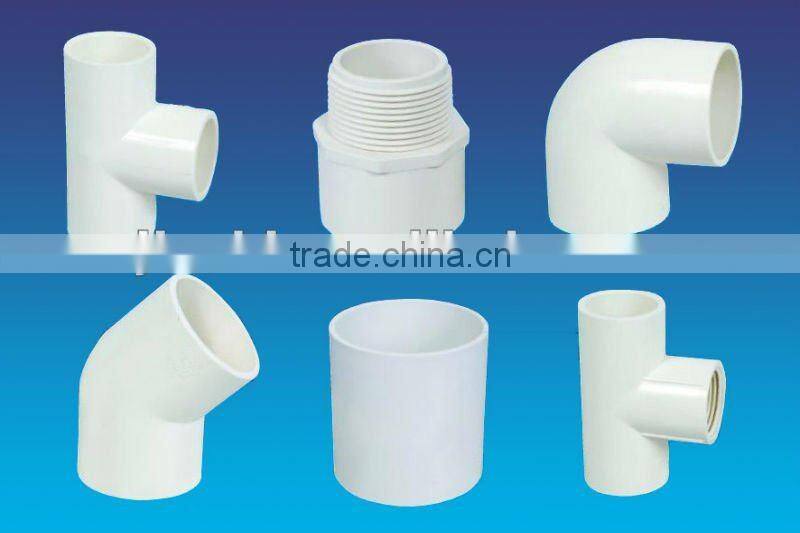 White PVC pipes