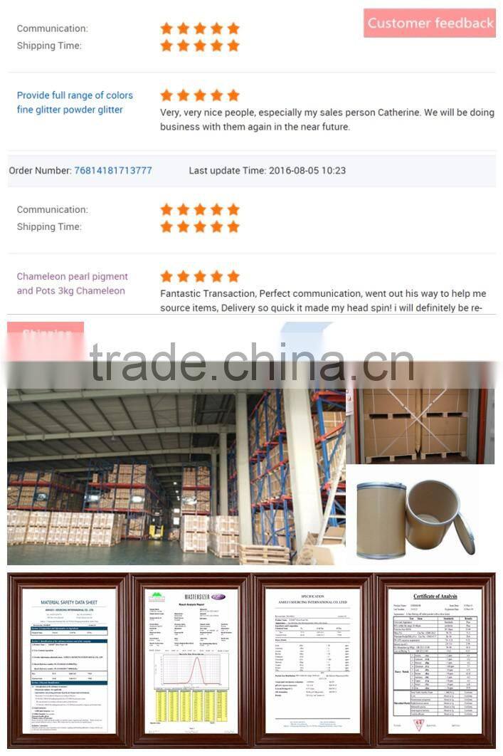 Industrial gold fine Glitter Powder kg for wall paint