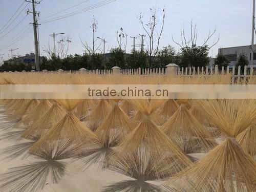 Oblique bamboo shovel