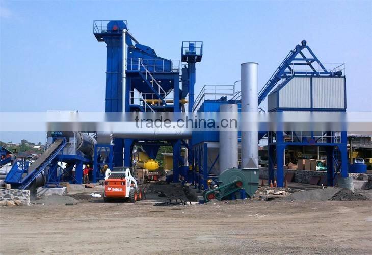 China stationary and mobile drum type asphalt batching plant with good price