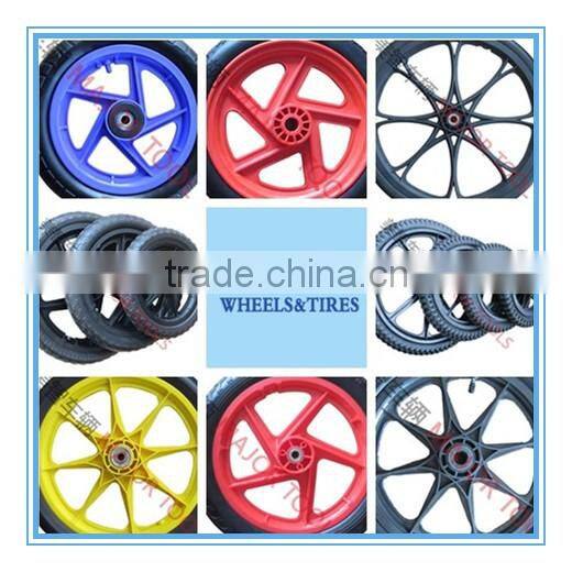 12/14/16/20 inch EVA Semi-pneumatic wheels