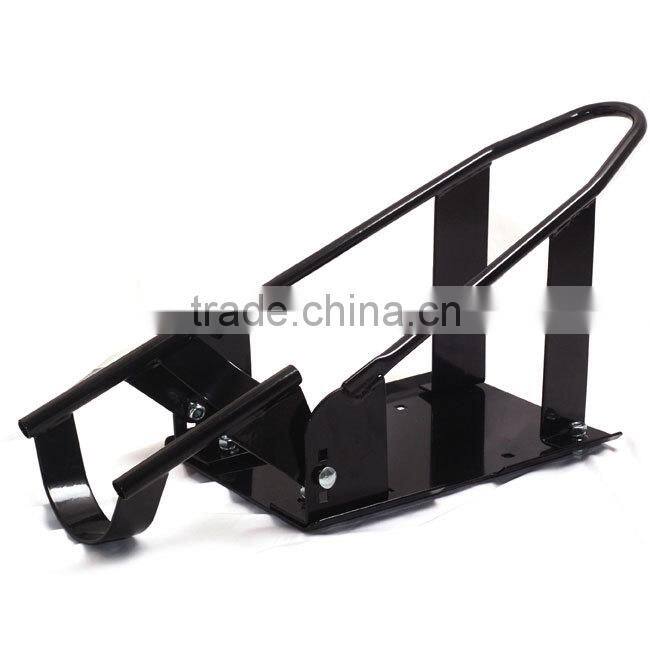 Steel Wheel Chock Holder Fit for 15"-19' Motorcycle Wheels 1500lbs Wheel Stopper SMI3115