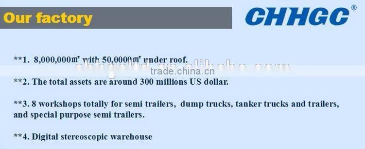 40Ton Low Loader Semi Trailers Light Loading Trailers